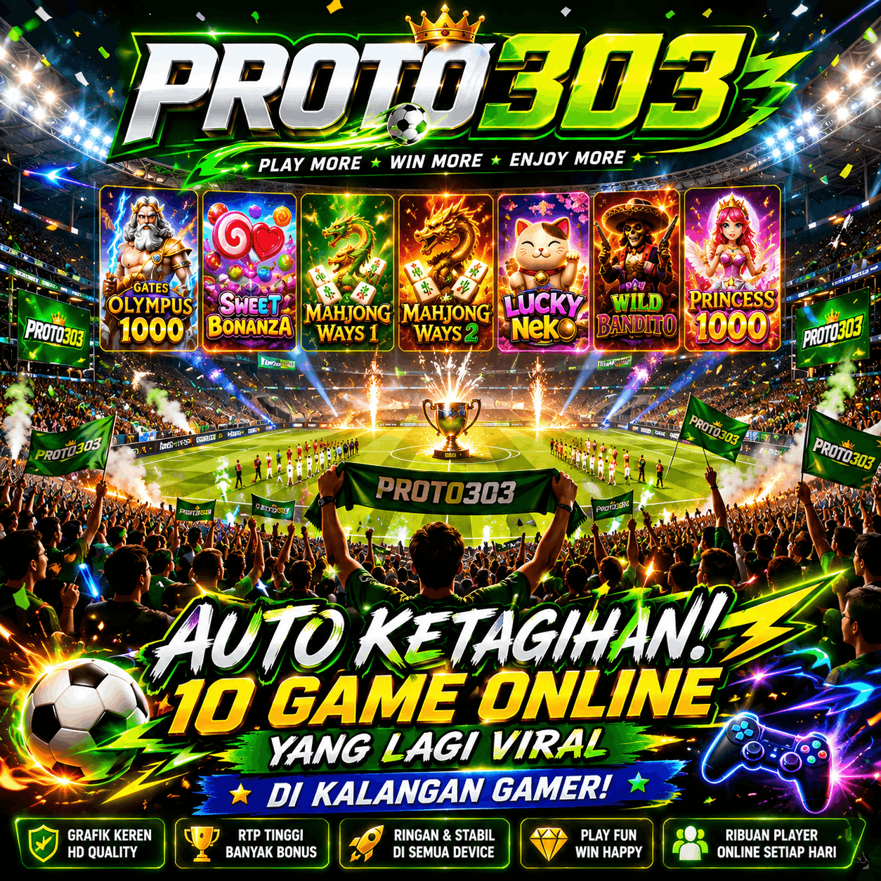 PROTO303 Auto Ketagihan! 10 Game Online yang Lagi Viral di Kalangan Gamer in Medan